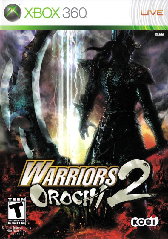 Warriors Orochi 3 box art for Xbox 360